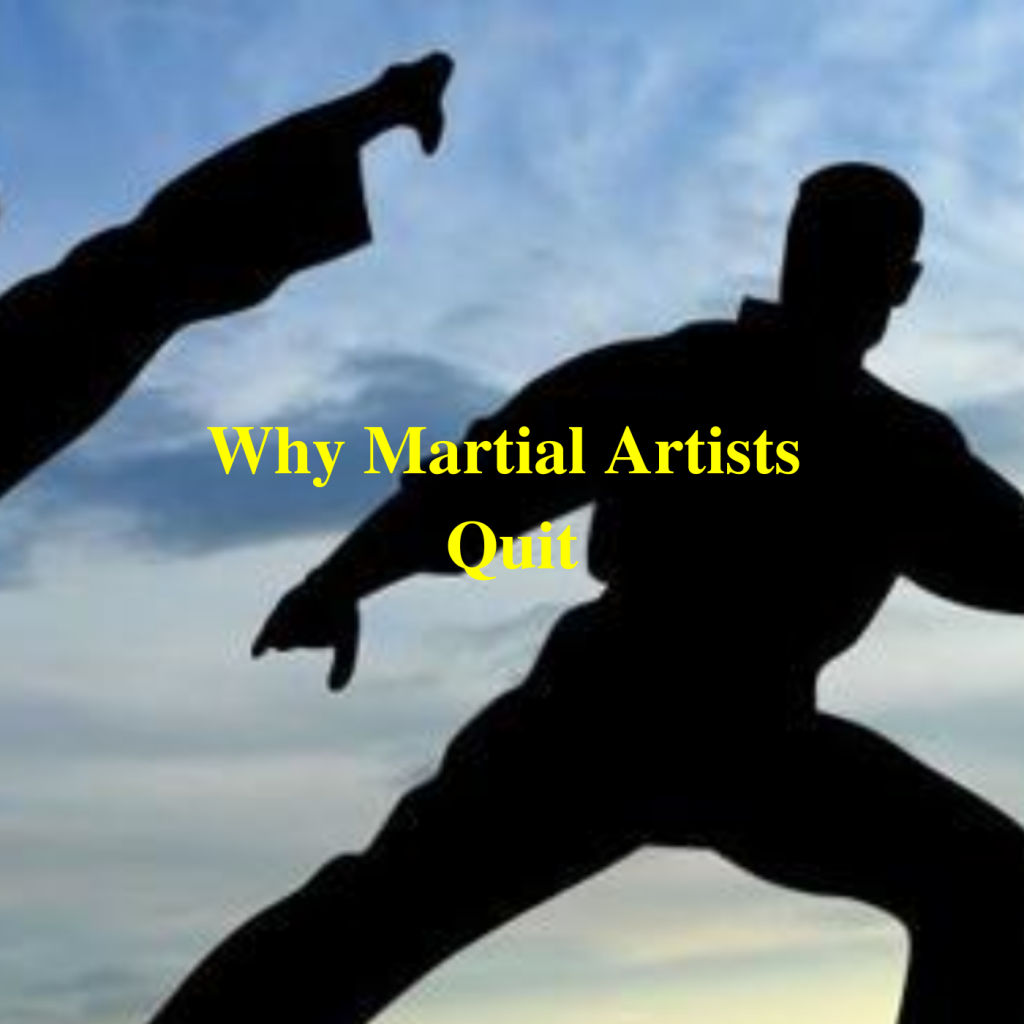 * Why Martial Artists Quit