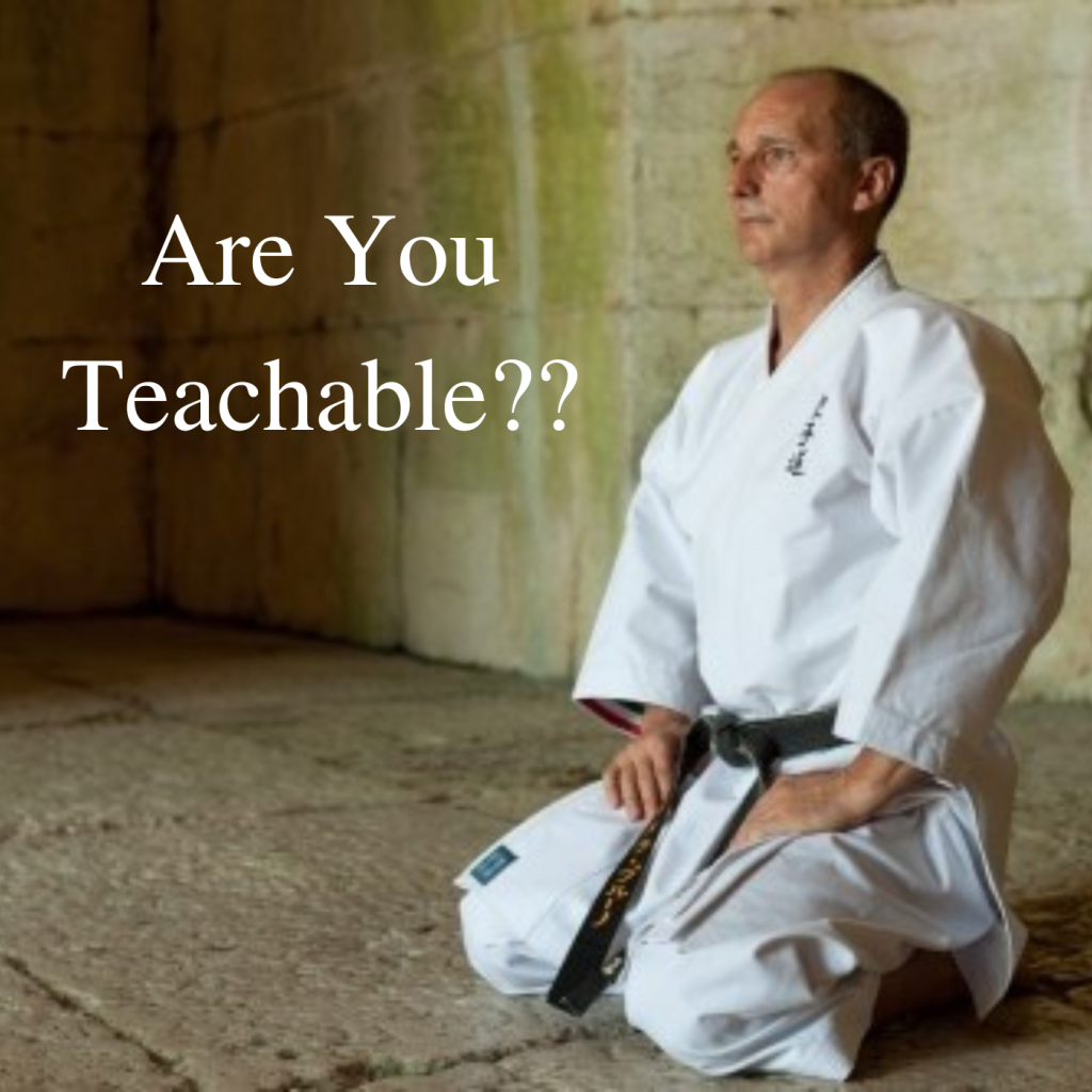 * Are You Teachable?