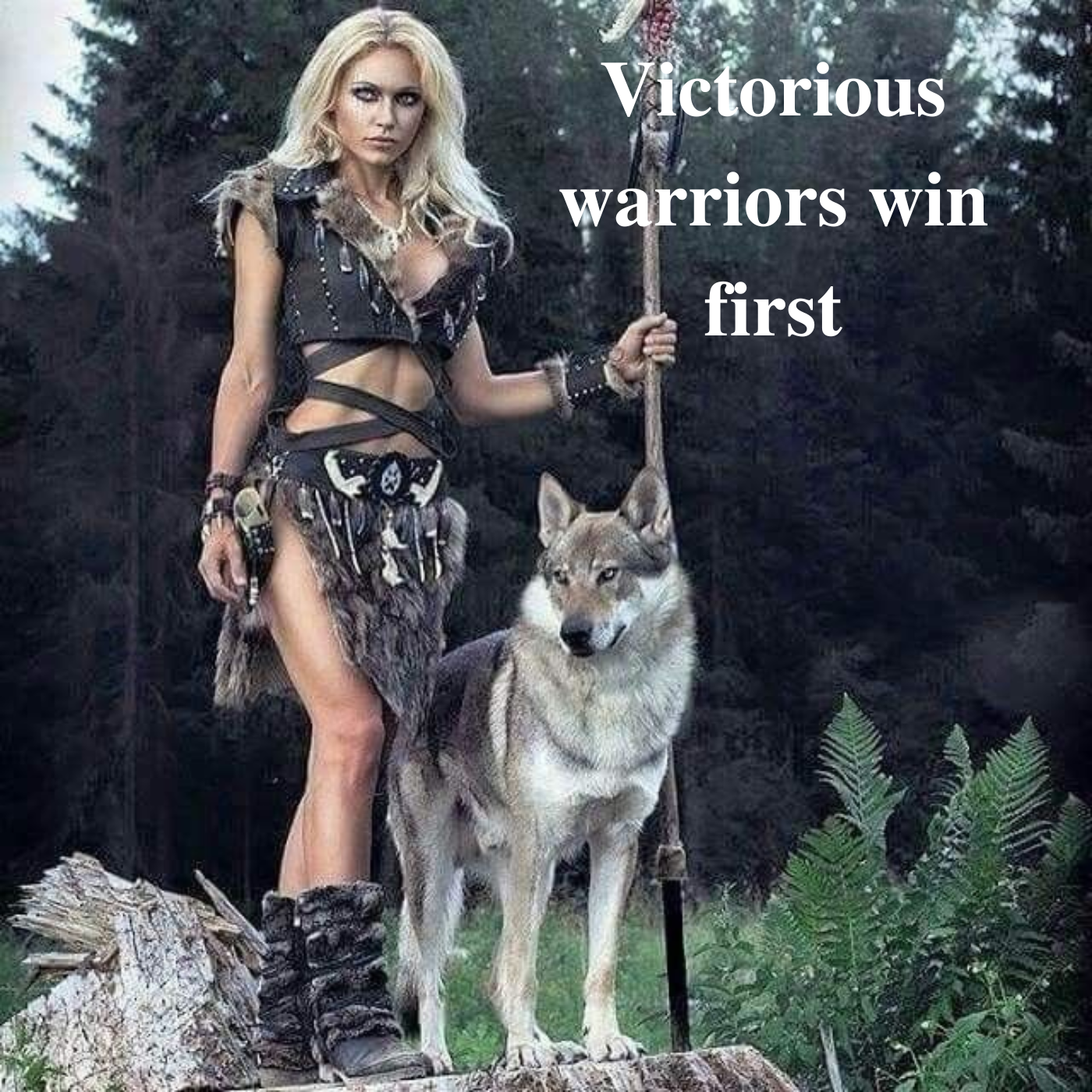 * Victorious warriors win first
